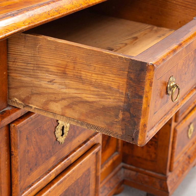 A Baroque desk, Stockholm circa 1700.