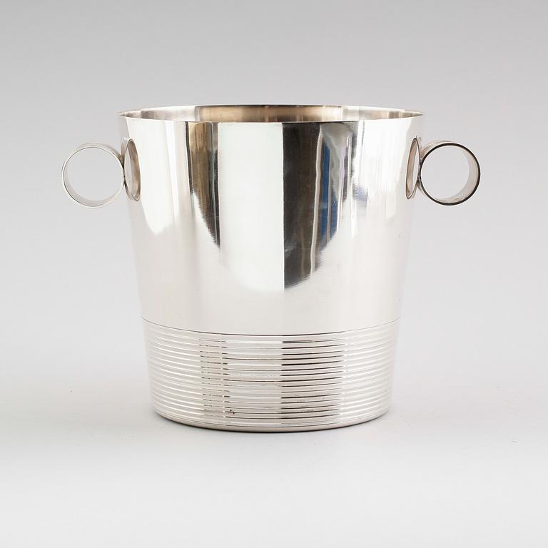 CHAMPAGNEKYLARE, nysilver, art déco, 1900-talets första hälft.