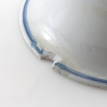 Vase porcelain China late Qing.