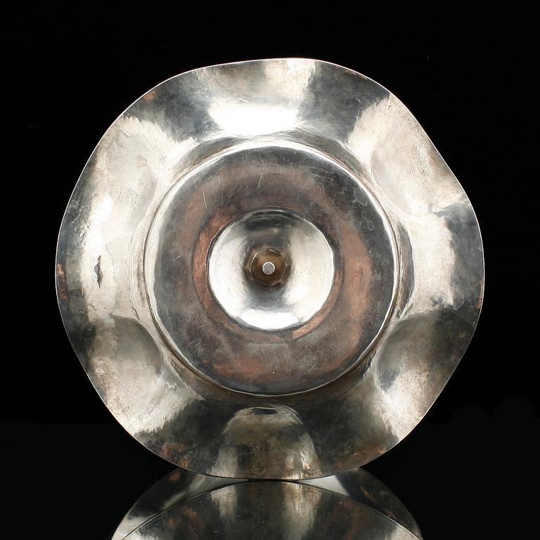 SÅSSKÅL, silver, troligen Tammerfors, Finland, 1886. vikt ca 588g.