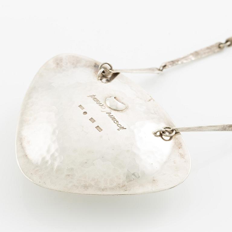 Bernd Janusch, a necklace, silver, Stockholm 1983.