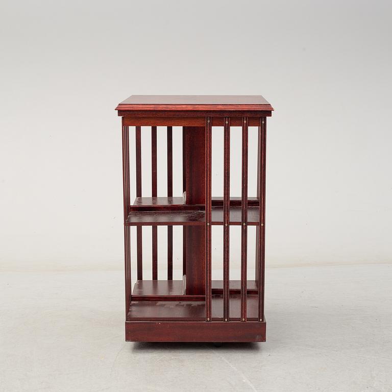 A mahogany book stand, second half of the 20th century.
