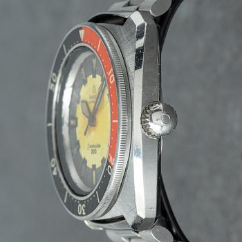 Omega, Seamaster 200, "Banana", wristwatch, 41 mm.