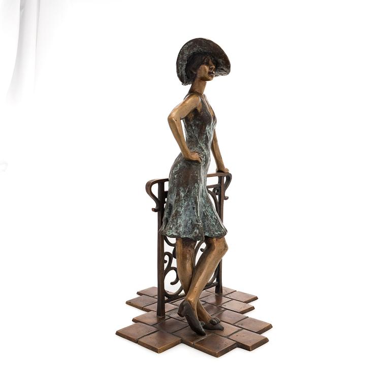 Lászlo Kutas, Woman with a Hat.