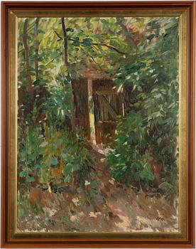 Gustaf Carlström, Koja i grönska.