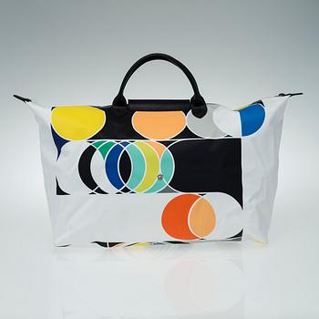VÄSKA, "Le Pliage", Sarah Morris för Longchamp.