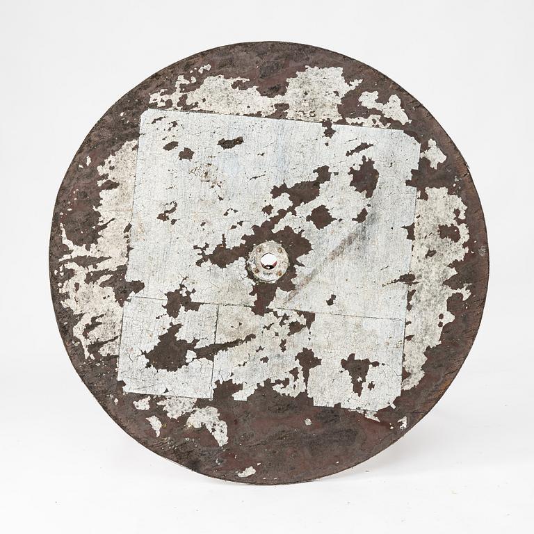 Trädgårdsstolar, sex stycken, samt bord, Brygerserien, Grythyttan, 1900-talets mitt.