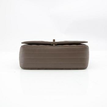 Chanel, "Statement Flap Bag Chevron Lambskin Taupe Medium".