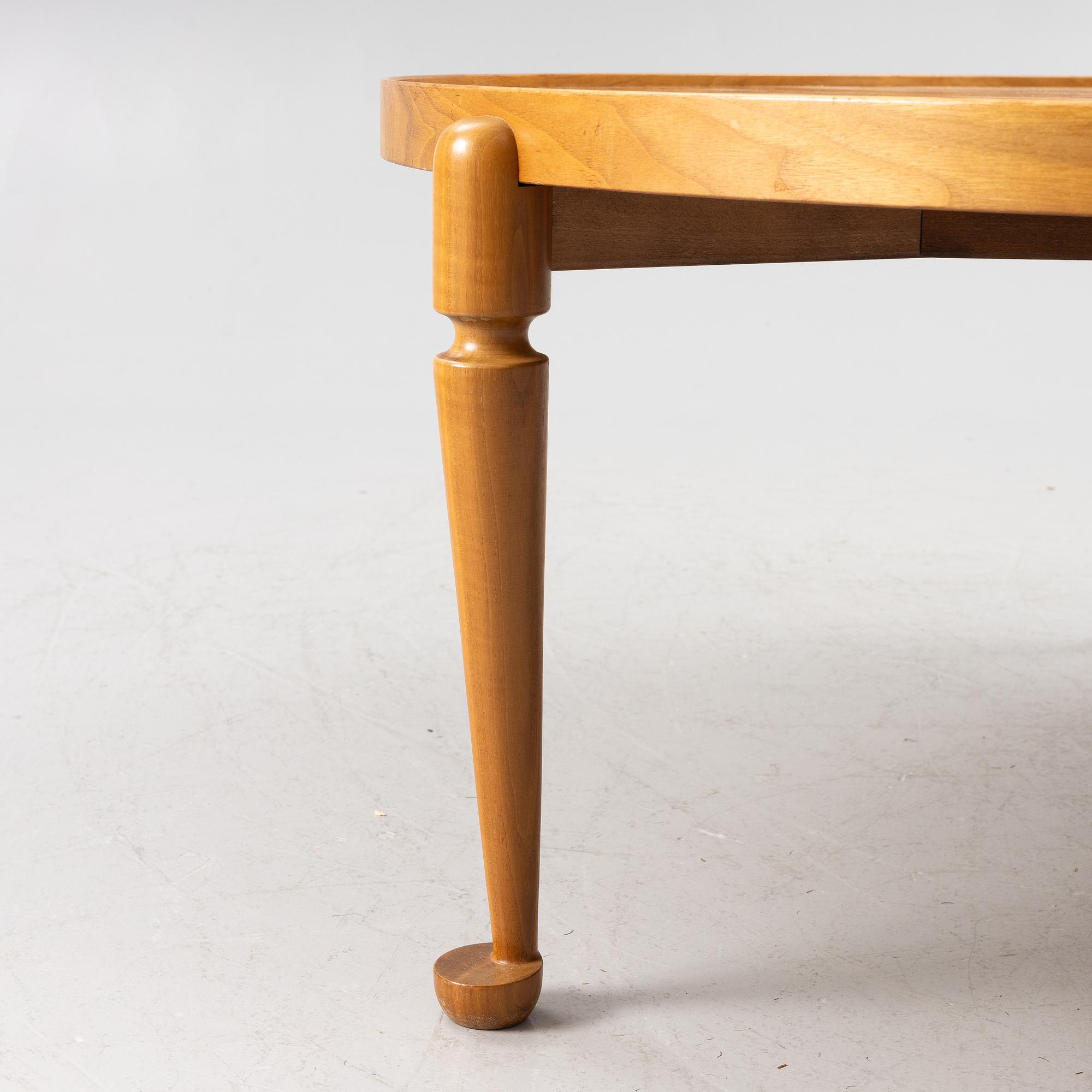 Josef Frank, a model 2139 coffee table, Svenskt Tenn, post 1985.