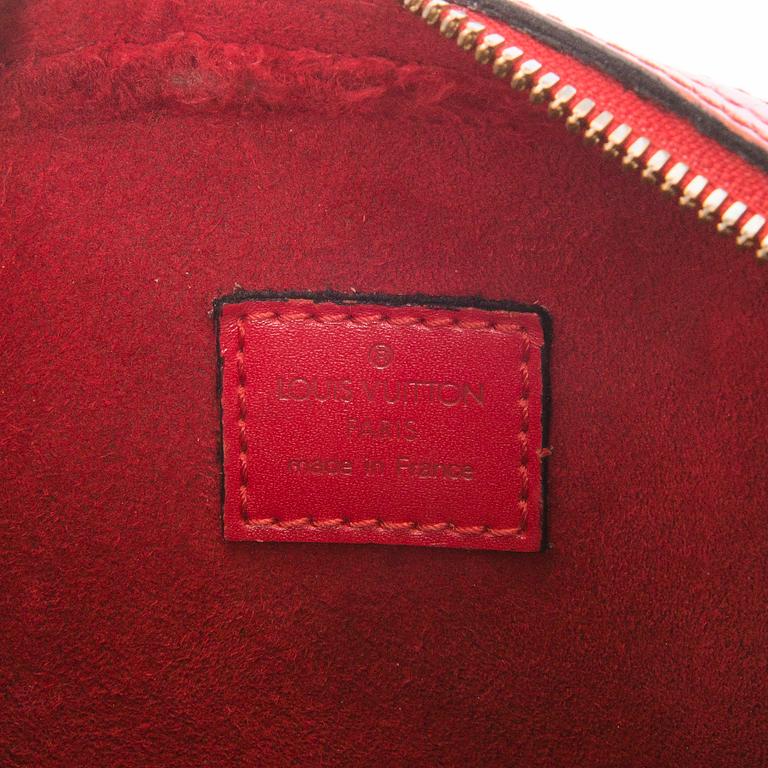 LOUIS VUITTON Red Epi Jasmine Bag.