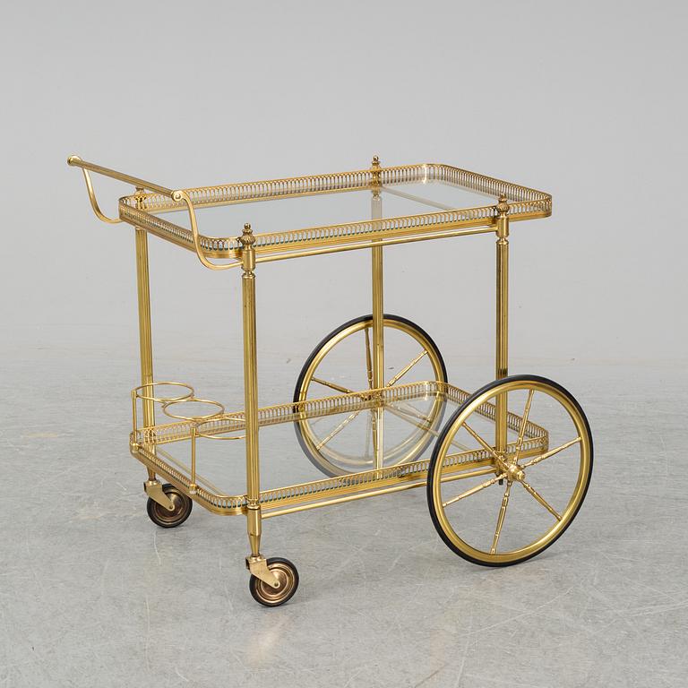A second half of the 20th Century drink trolley.
