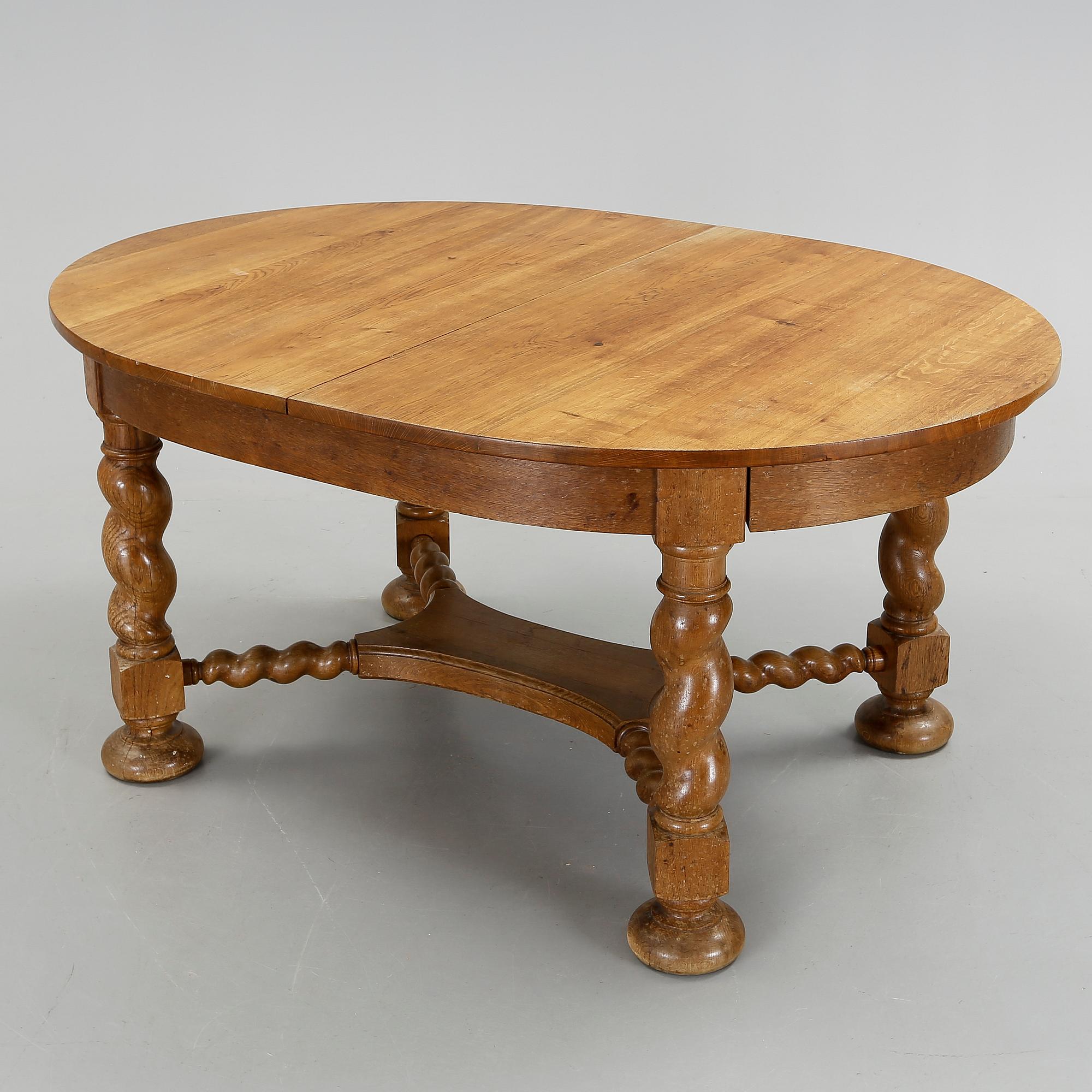 MATBORD, barockstil, 1900-talets andra hälft.