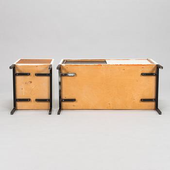 Oiva Parviainen, A 1960's sideboard and drawer unit for Lahden Puujalostus.