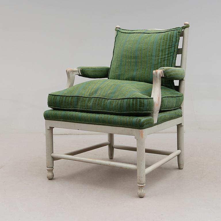 KARMSTOL, sk Gripsholmsstol, Solgården, 1900-talets andra hälft.