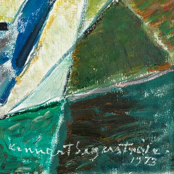 LENNART SEGERSTRÅLE, oil on canvas, signed and dated 1973.