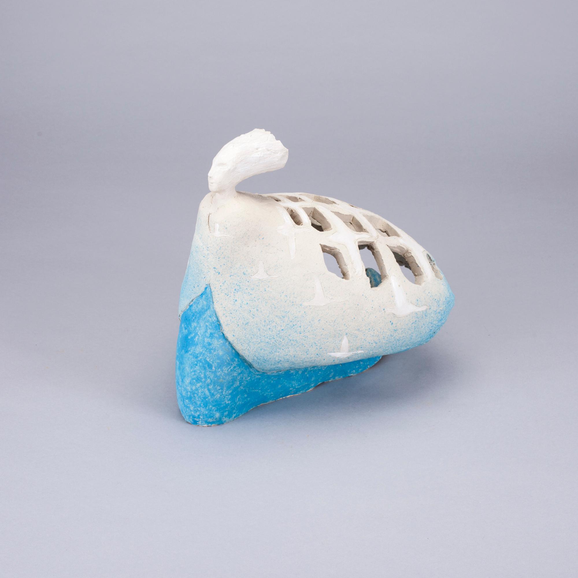 AIJA-LEENA LÄÄPERI, skulptur, keramik, signerad och daterad 2006.