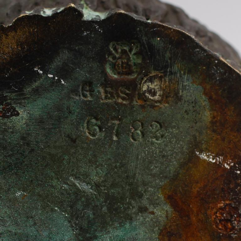 SKULPTUR, brons, 1800/1900-tal.