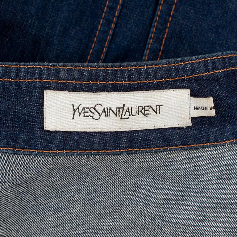 YVES SAINT LAURENT, jacka, denim.