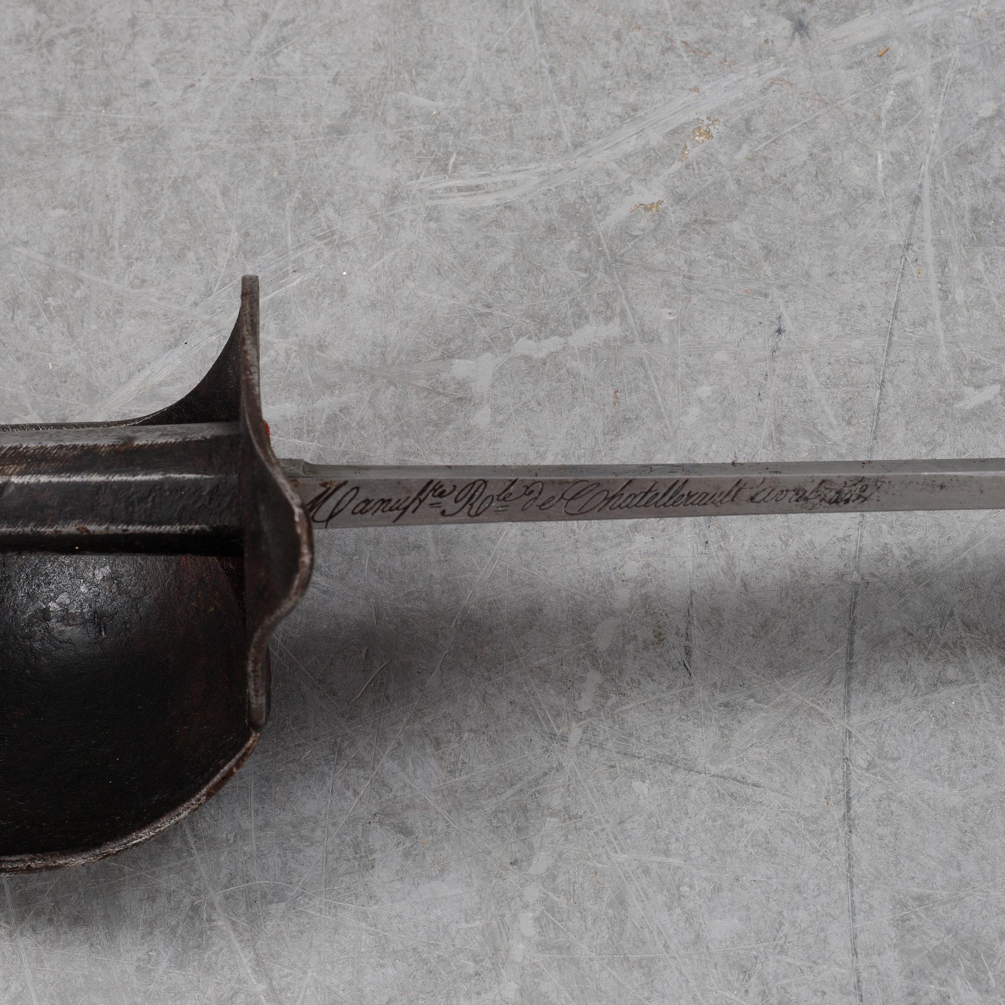 Huggare, fransk, m/1801.