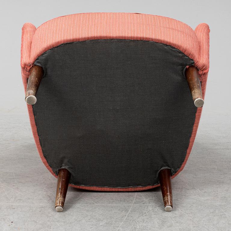 CARL MALMSTEN, fåtölj, "Samspel".