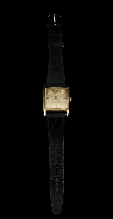 HERRARMBANDSUR, gulddublé och stål. Certina, 1900-talets tredje kvartal.