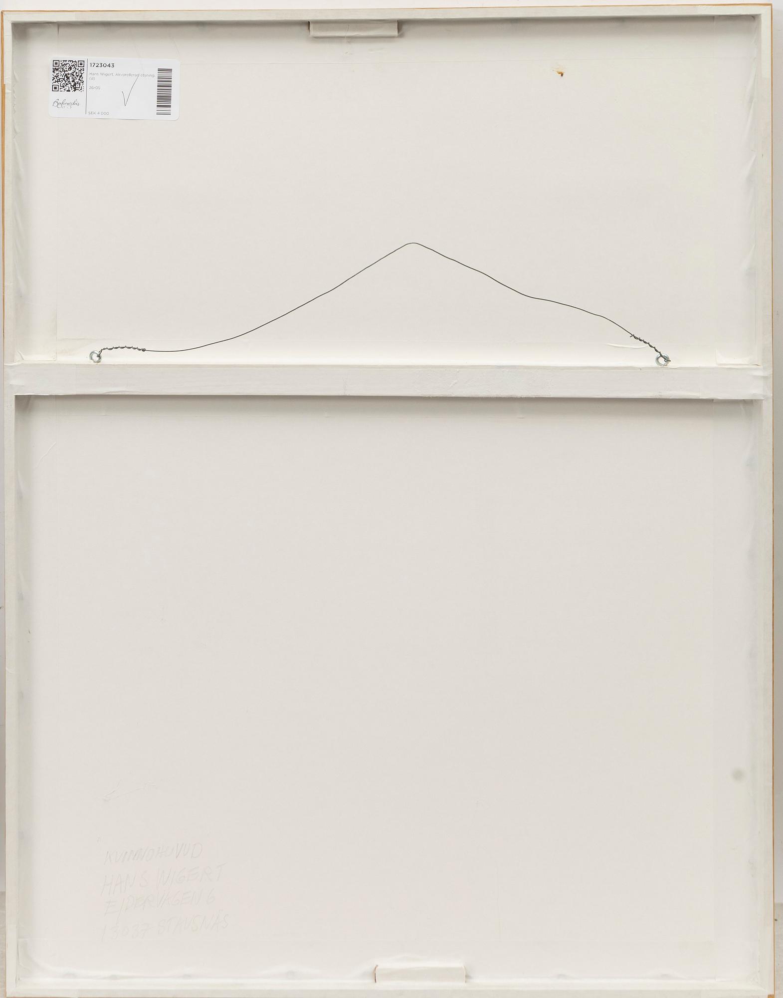Hans Wigert, "Kvinnohuvud".