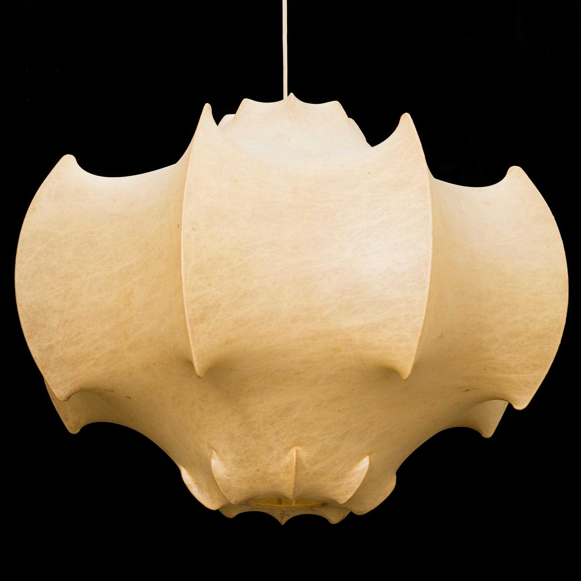 A 'Viscontea' ceiling light by Archille & Pier Castiglioni,