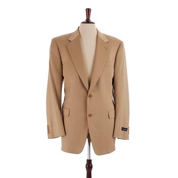 253. CANALI, a beige wool and cashmere jacket, size 52.