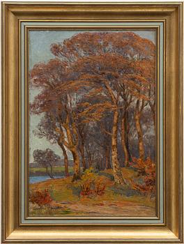 Charlotte Wahlström, Autumn Landscape.