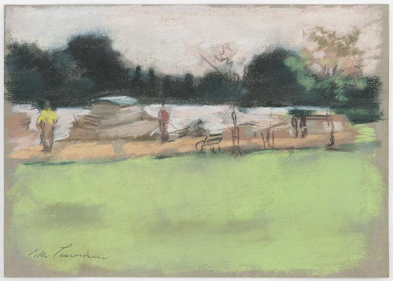 Lotte Laserstein, Landscape.