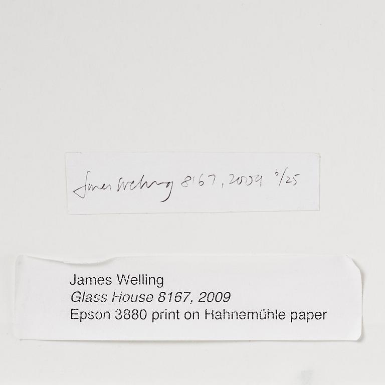 James Welling, 'Glass House 8167'.