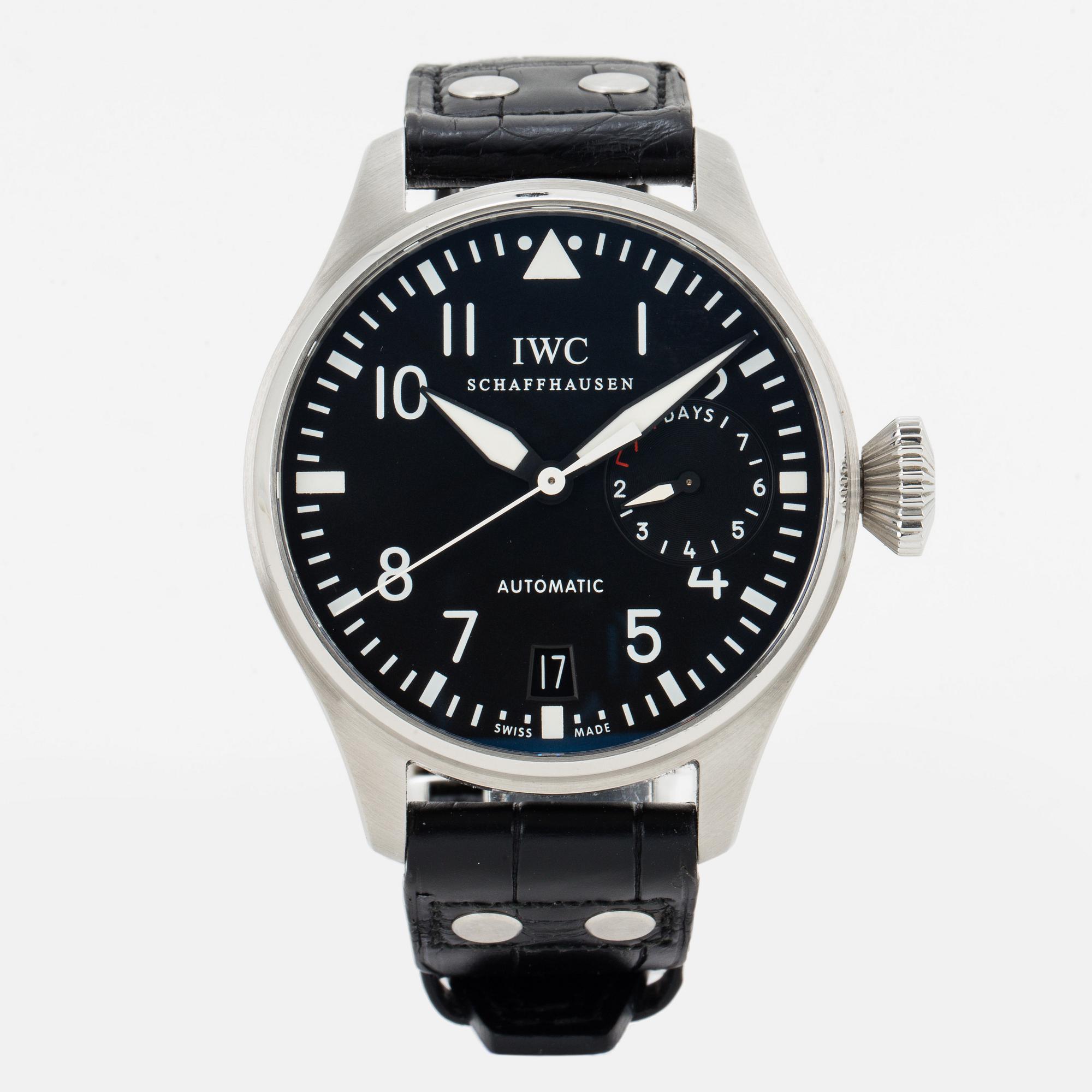 IWC, Schaffhausen, Big Pilot´s Watch, wristwatch, 46 mm.
