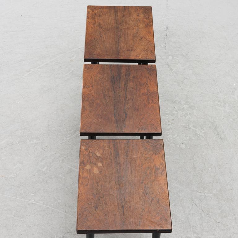 Kurt Østervig, a 4-piece nesting table, Jason, Denmark, 1950's/60's.
