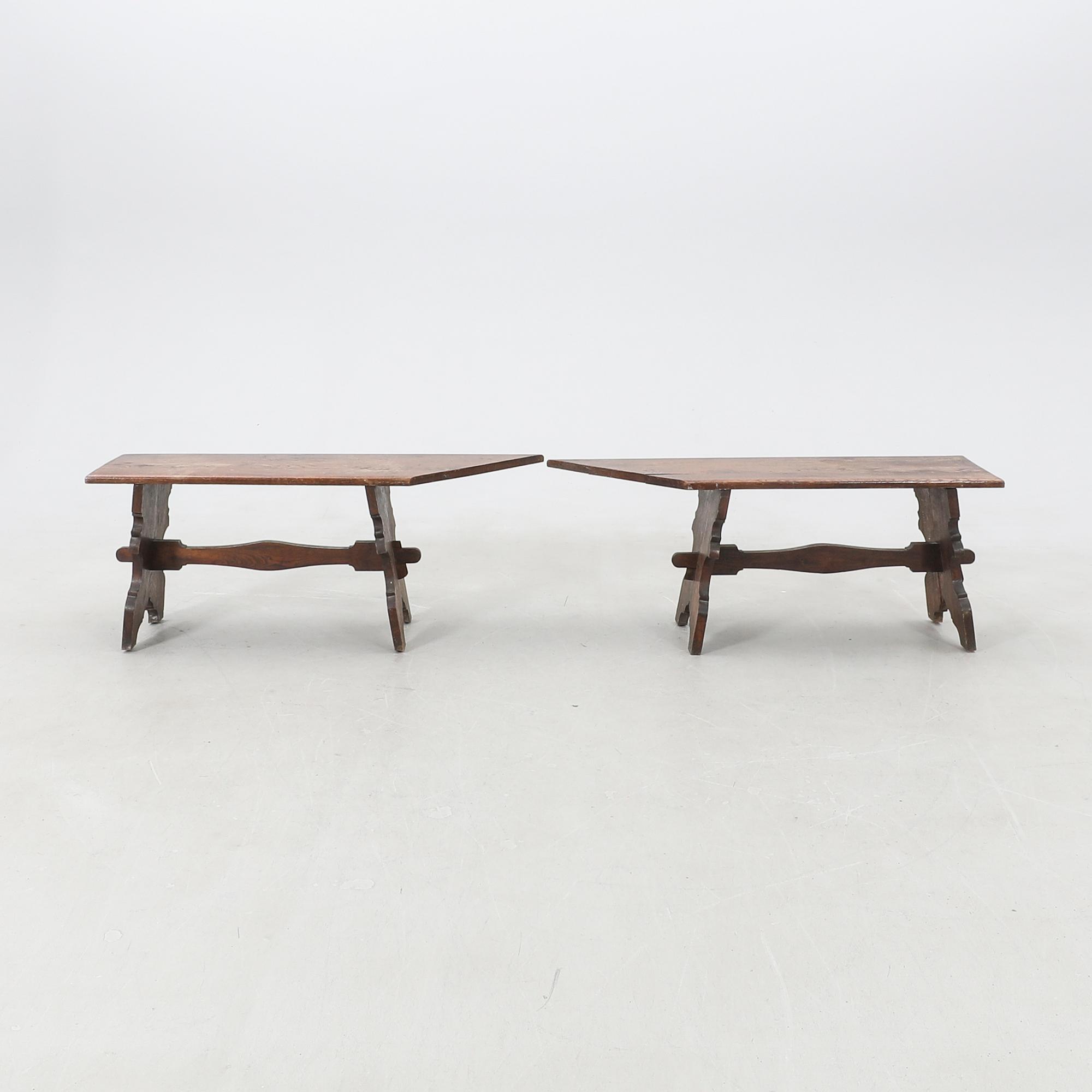 Hörnbänk 1900-talets första hälft.