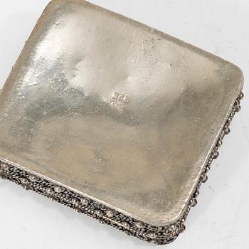 Boxes, 8 pcs, silver, 20th century, including Mexico.
