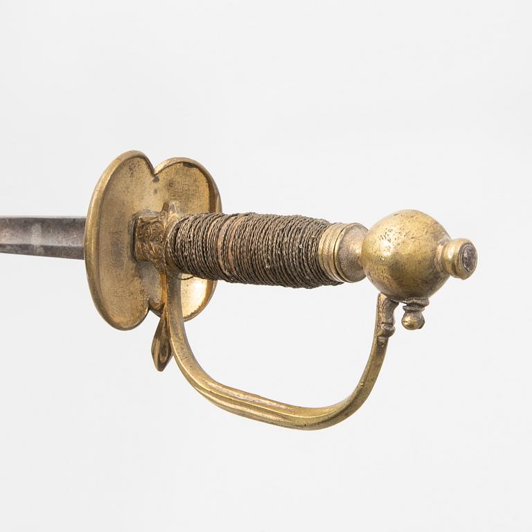 A Swedish infantry officer's sword, 1840s.