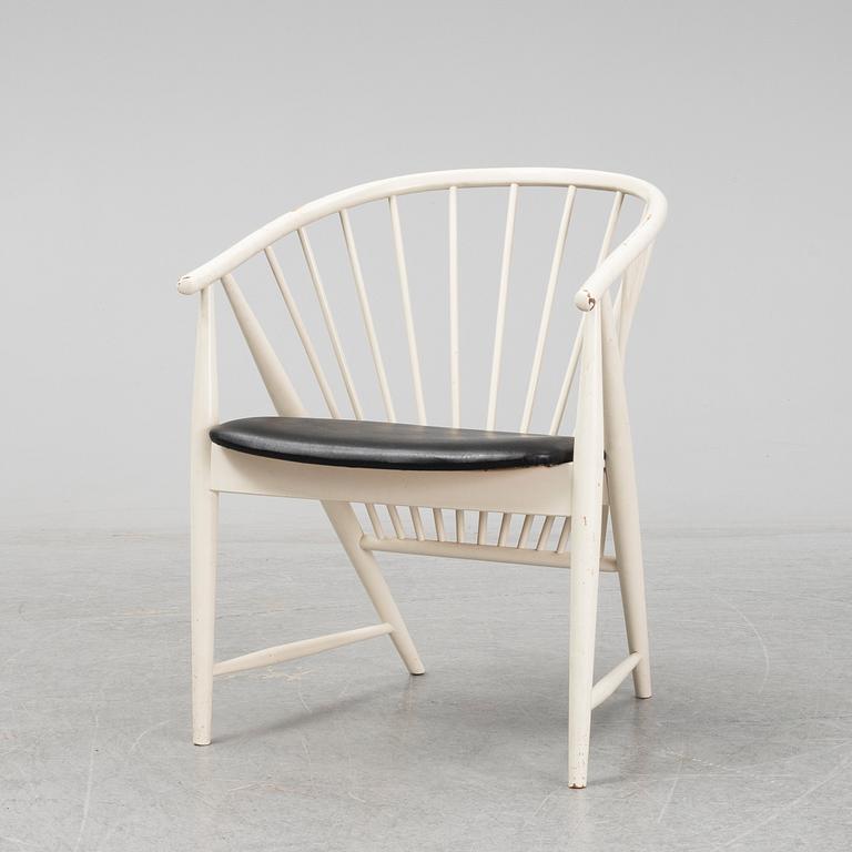 SONNA ROSÉN, fåtölj, "Solfjädern", Nesto Nässjö Stolfabrik AB.