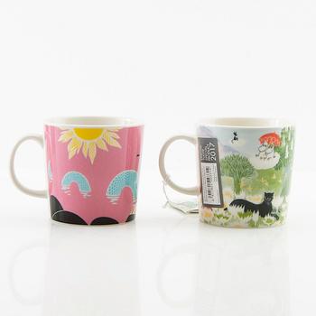 Mugs 8 pcs Moomin characters/ Mumin Arabia Finland.