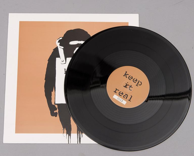 12" EP with cover, DJDM (Danger Mouse), Laugh now / Keep it real, released 2008. Limited edition 0015/1000.