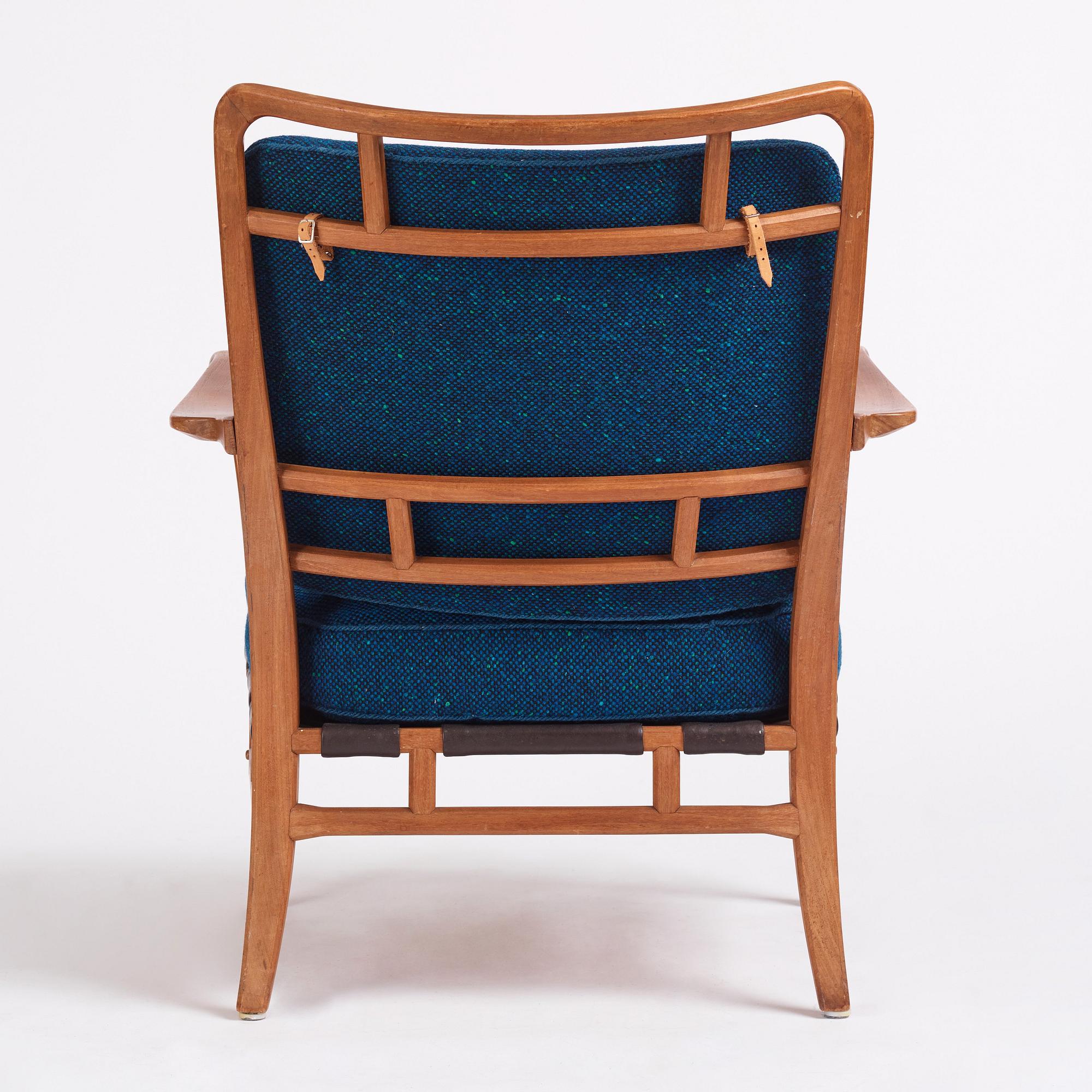 Carl-Axel Acking, an easy chair, "NK Hantverk" Nordiska Kompaniet, 1940s. Provenance Carl Axel Acking.