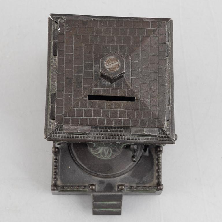 A mechanical bank, late 19th century, probably by Judd Manuf. Comp.