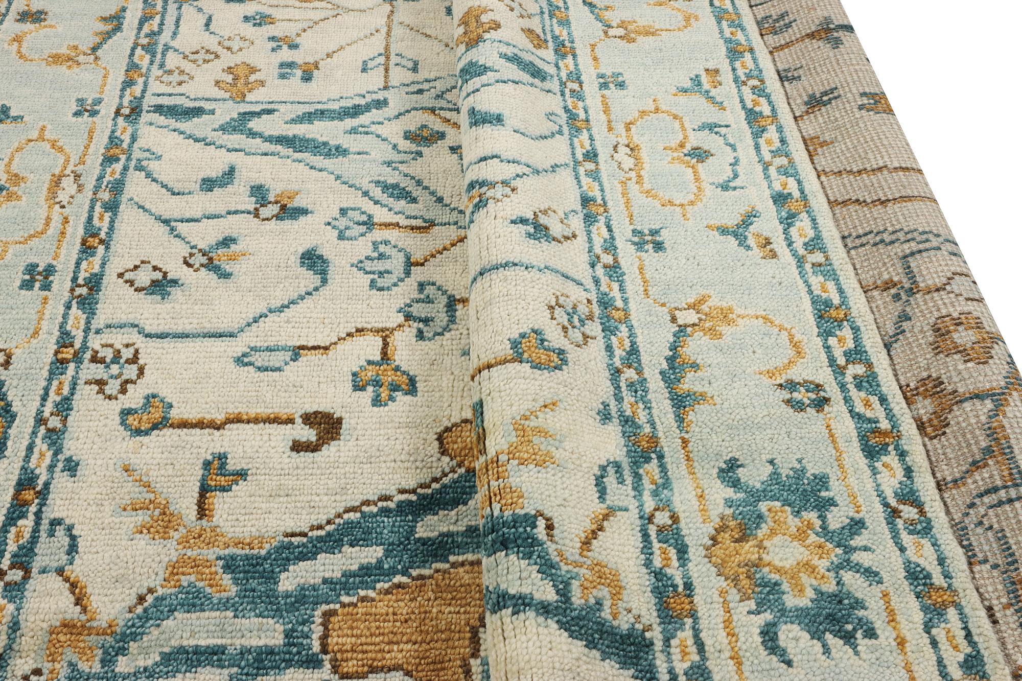 An oriental carpet with Mamluk design, c. 302 x 234 cm.