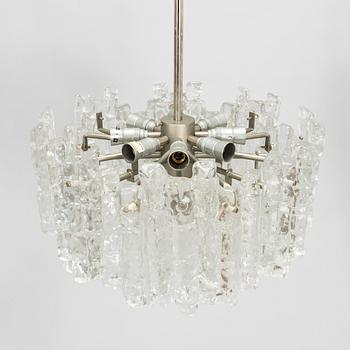 Taklampa, "Ice block chandelier", J.T Design, Kalmar, Österrike, 1960-tal.