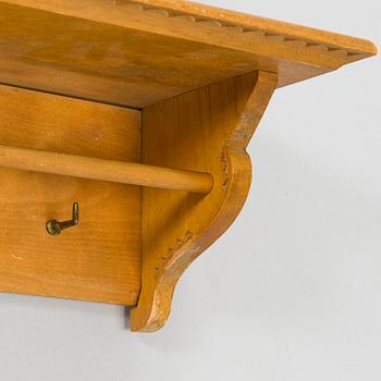 Yrjö Blomstedt, Sängynpäädyt, avohylly ja seinähylly 1898.