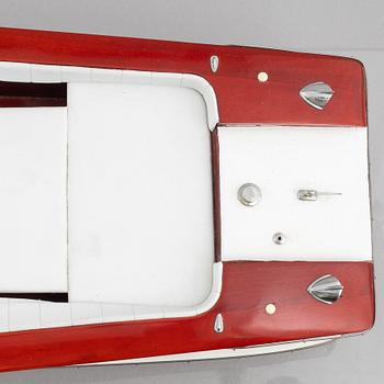 Model boat, Riva, second half of the 20th century.