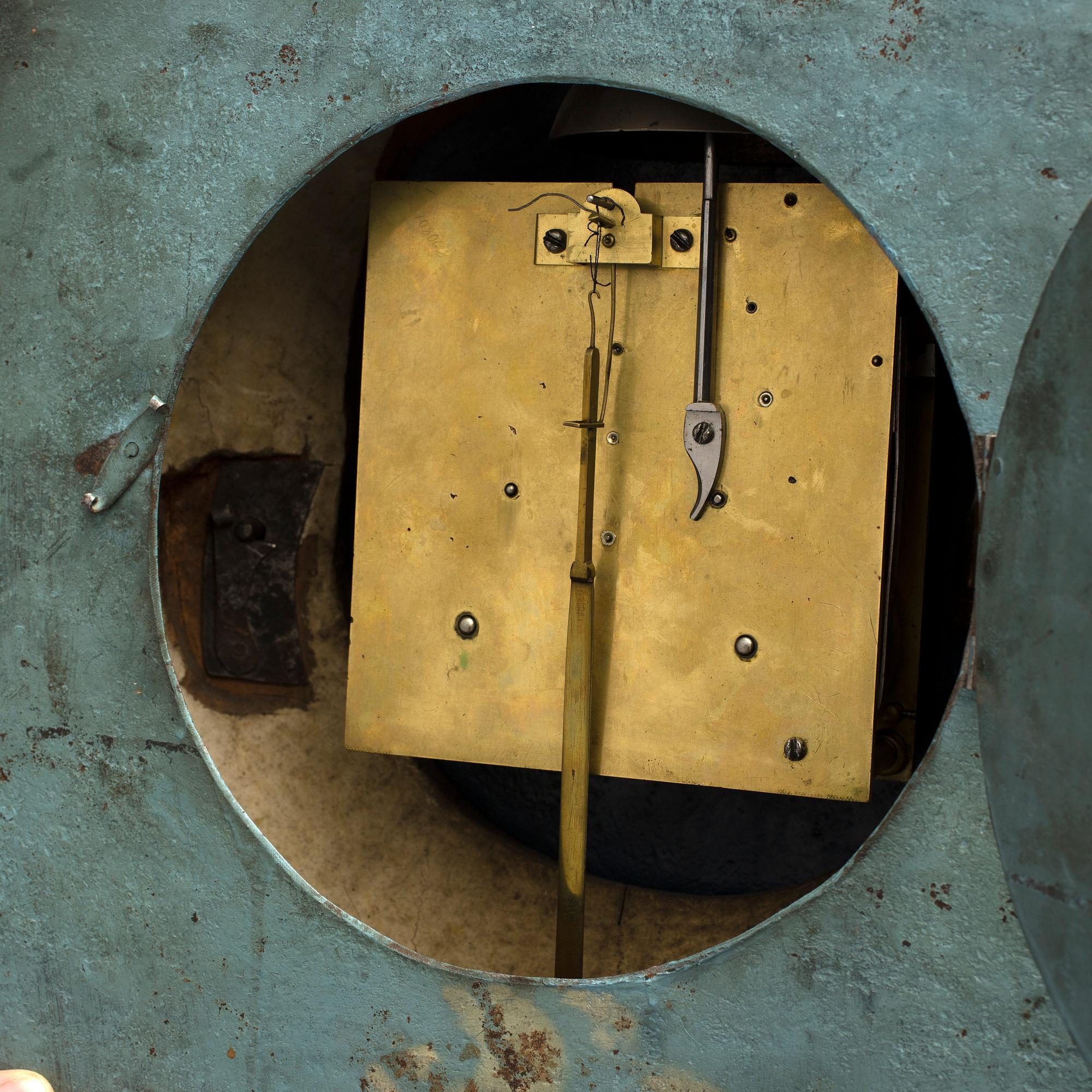 VÄGGPENDYL, gustaviansk, av Jacob Kock i Stockholm, verksam 1763-1803.