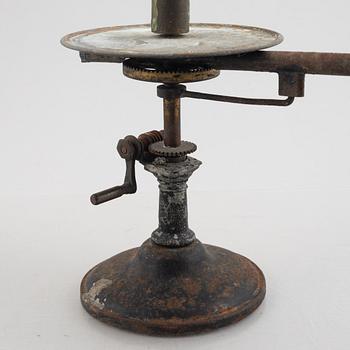 A German tellurium and lunarium by Ernst Schotte & Co. of Berlin (fl. 1855-1900), late 19th century.