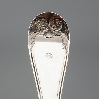 RAGUSKED, silver, Arvid Öhrn, Gävle 1846. Vikt ca 138 gram.