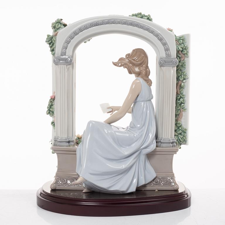 Marco Antonio Noguerón, figurin, "Thinking of love", Lladró, Spanien, 2007.