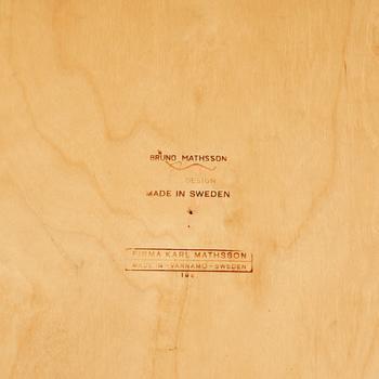 BORD, Bruno Mathsson, firma Karl Mathsson, 1961.